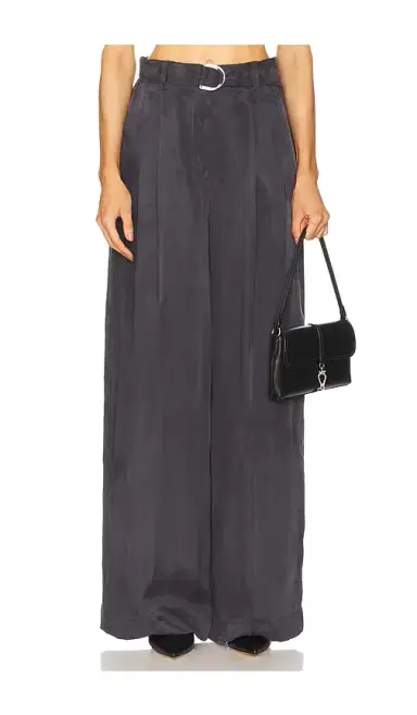 Helmut Lang Wide Double Pleat Trouser | Thumbnail 1