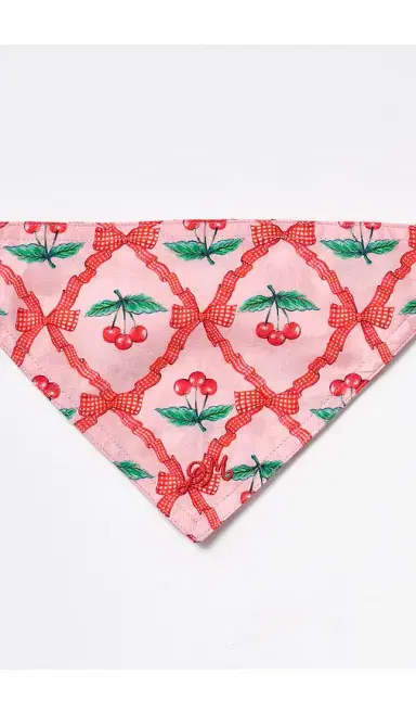 Damson Madder Pet Neckerchief | Thumbnail 2