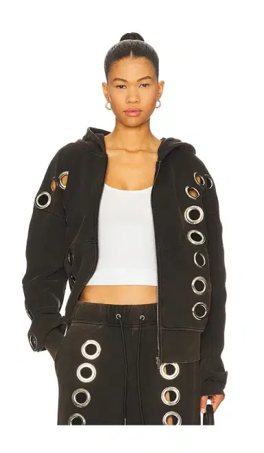 1XBLUE Eyelet Tracksuit Top | Thumbnail 1 1XBLUE Eyelet Tracksuit Top | Thumbnail 1