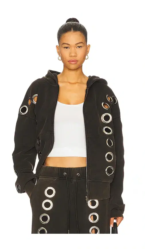 1XBLUE Eyelet Tracksuit Top