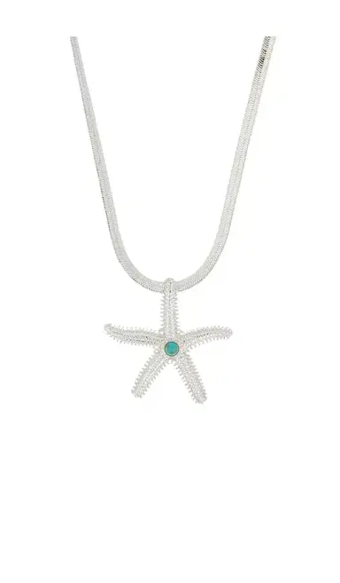 Ettika Mermaid Cove Starfish Pendant Necklace | Thumbnail 2