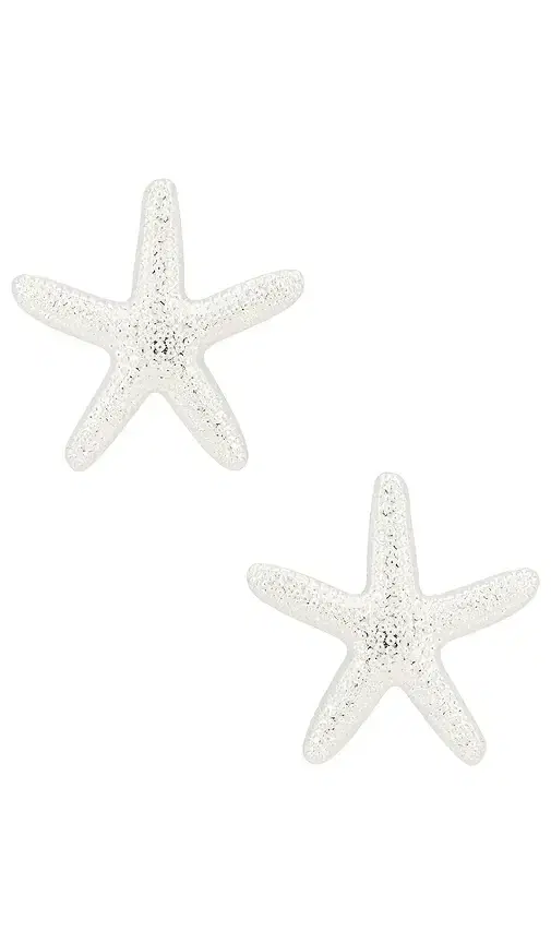Ettika Statement Starfish Stud Earrings