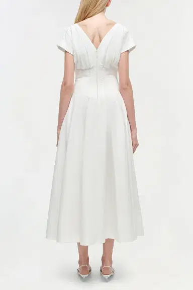 Simkhai Nina Dress - White | Thumbnail 4