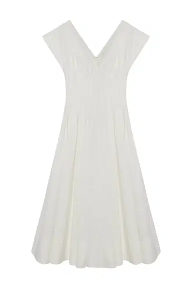 Simkhai Nina Dress - White | Thumbnail 1