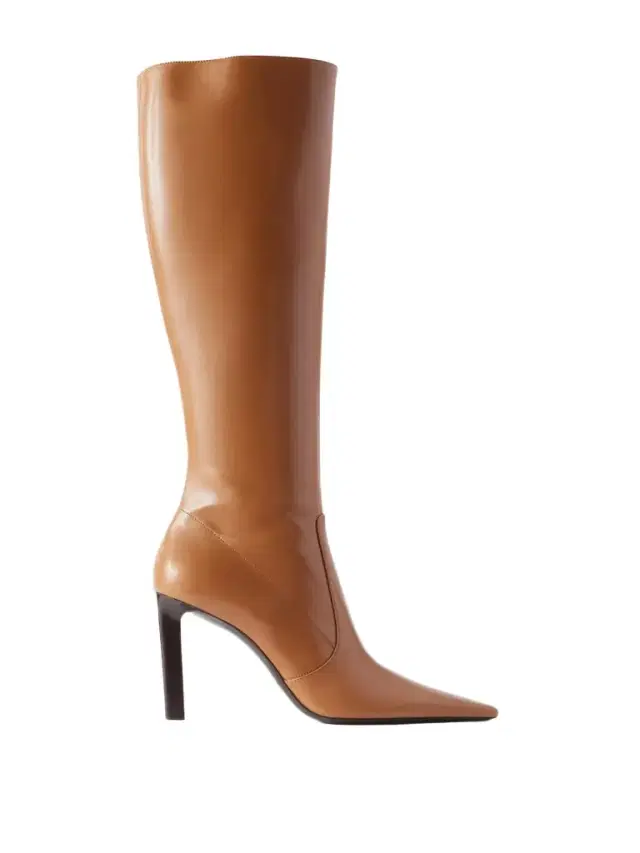 Francoise Leather Knee Boots