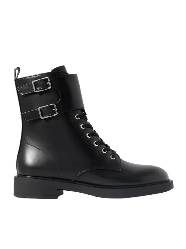 Ripley Buckled Leather Ankle Boots