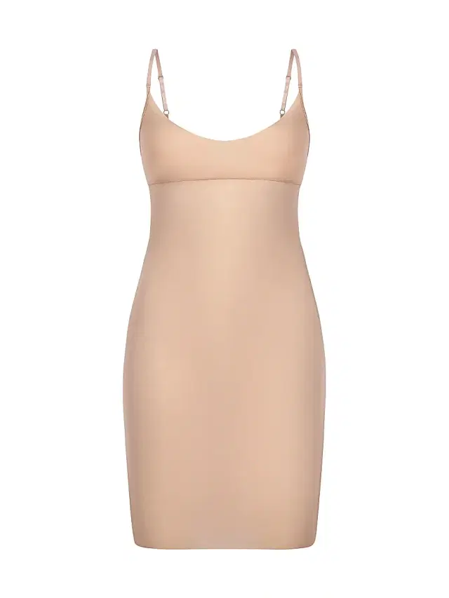 Commando Women's Featherlight Control Full Slip - Beige
