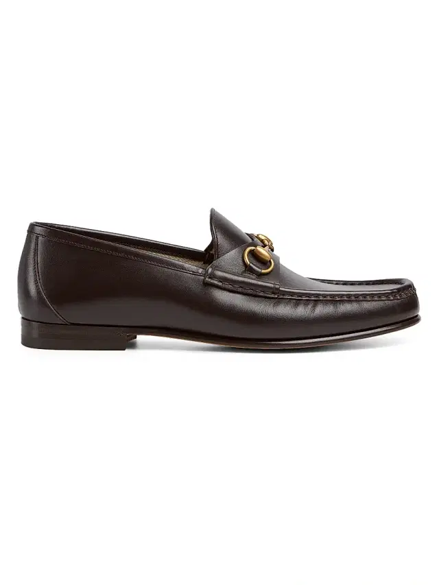 Gucci Men's Horsebit 1953 Leather Loafers - Dark Brown