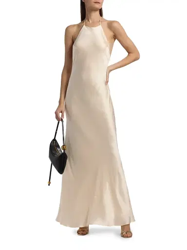 Reformation Women's Jeany Silk Maxi Dress | Thumbnail 3