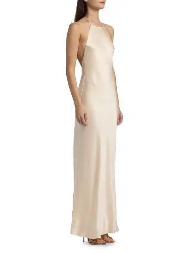 Reformation Women's Jeany Silk Maxi Dress | Thumbnail 4