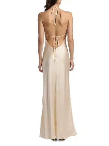 Reformation Women's Jeany Silk Maxi Dress | Thumbnail 5