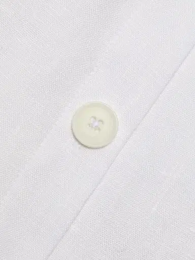 Reformation Women's Zarae Linen Minidress - White - Size 12 | Thumbnail 7