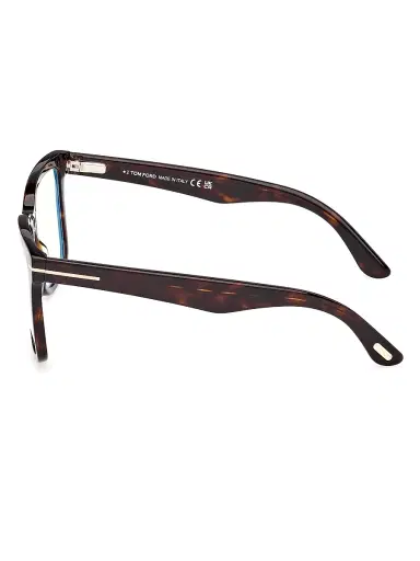 Tom Ford Women's 54MM Square Optical Eyeglasses - Classic Dark Havana | Thumbnail 3 Tom Ford Women's 54MM Square Optical Eyeglasses - Classic Dark Havana | Thumbnail 3