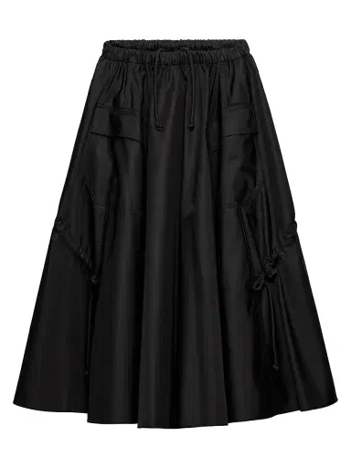 Prada Women's Re-Nylon Circle Skirt - Black | Thumbnail 1 Prada Women's Re-Nylon Circle Skirt - Black | Thumbnail 1