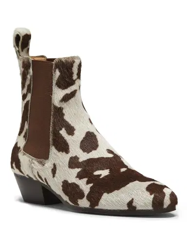 Odissì Women's Ella 35MM Calf Hair Chelsea Boots | Thumbnail 2 Odissì Women's Ella 35MM Calf Hair Chelsea Boots | Thumbnail 2