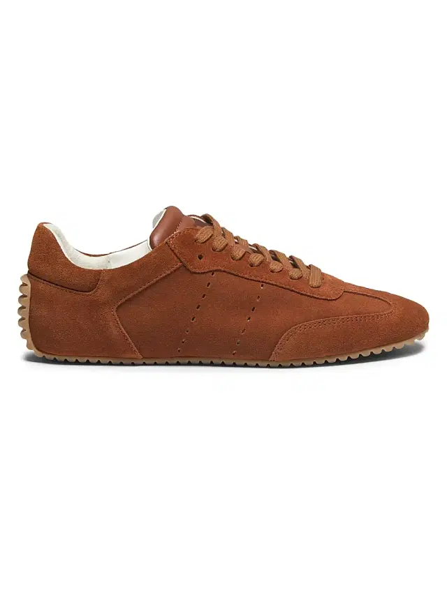 Odissì Women's Cass Faux-Suede Low-Top Sneakers - Light Pastel Brown