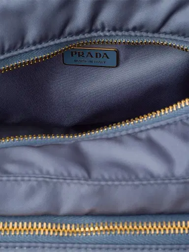 Prada Women's Explore Re-Nylon Shoulder Bag - Blue | Thumbnail 5