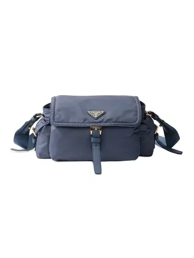 Prada Women's Explore Re-Nylon Shoulder Bag - Blue | Thumbnail 1