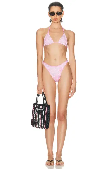 Heavy Manners High Cut Full Bikini Bottom | Thumbnail 4
