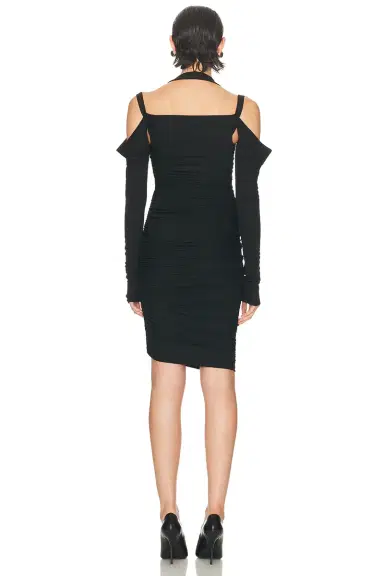 The Attico Long Sleeve Midi Dress | Thumbnail 3