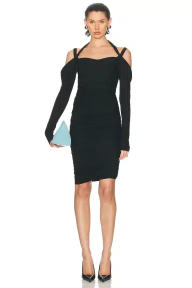 The Attico Long Sleeve Midi Dress | Thumbnail 1