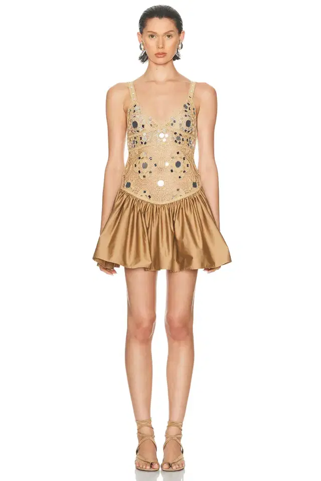 retrofete Thelma Crochet Dress