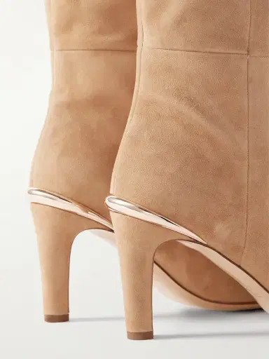 Gabriela Hearst Aura 85 Suede Knee Boots | Thumbnail 4 Gabriela Hearst Aura 85 Suede Knee Boots | Thumbnail 4