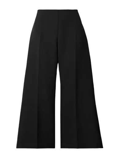 Khaite Walter Crepe Flared Pants | Thumbnail 1 Khaite Walter Crepe Flared Pants | Thumbnail 1