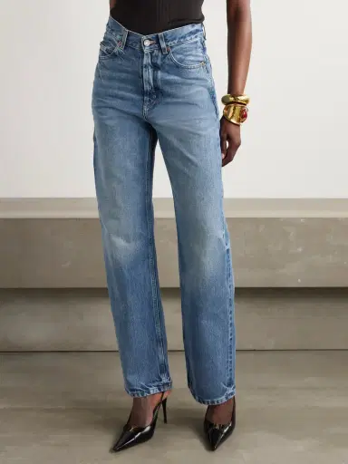 Saint Laurent High-rise Wide-leg Jeans | Thumbnail 3