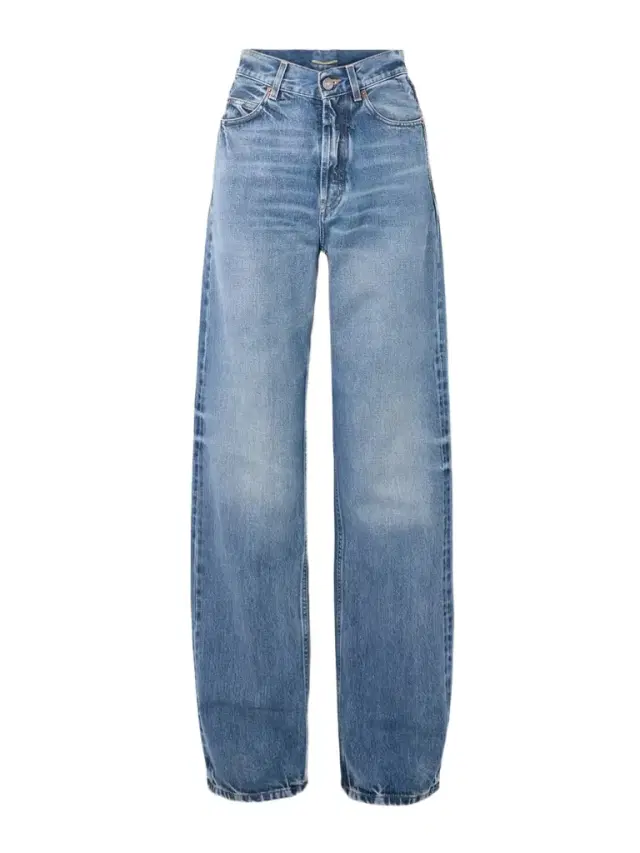 High-rise Wide-leg Jeans