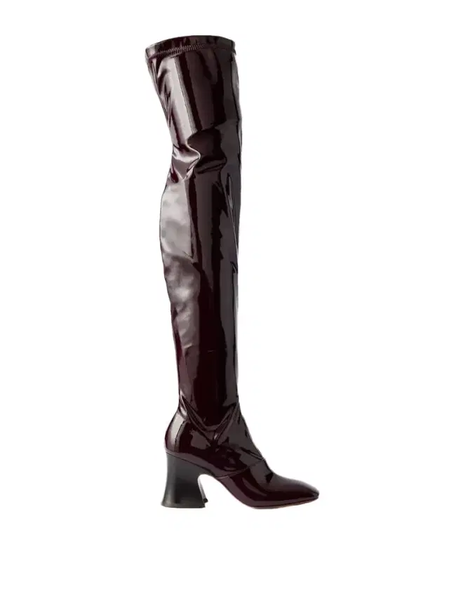 Janis Glossed Over-the-knee Boots