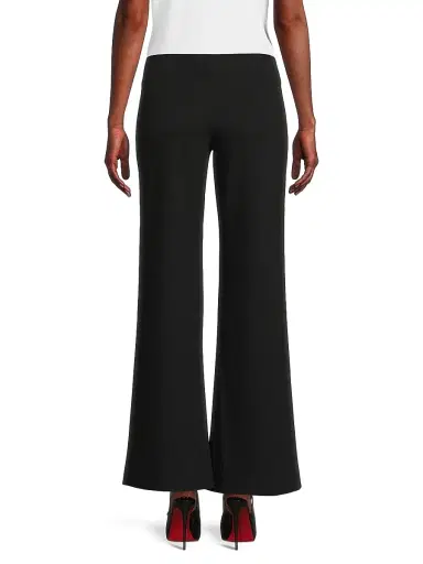Ming Wang Women's Stretch Deco Crepe Wide-Leg Pants | Thumbnail 5 Ming Wang Women's Stretch Deco Crepe Wide-Leg Pants | Thumbnail 5