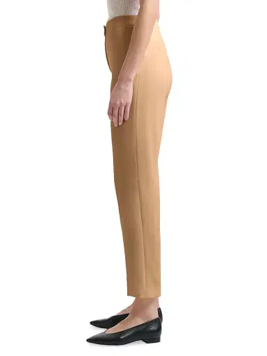 Altuzarra Women's Todd Stretch-Virgin Wool Pants - Saddle - Size 14 | Thumbnail 4