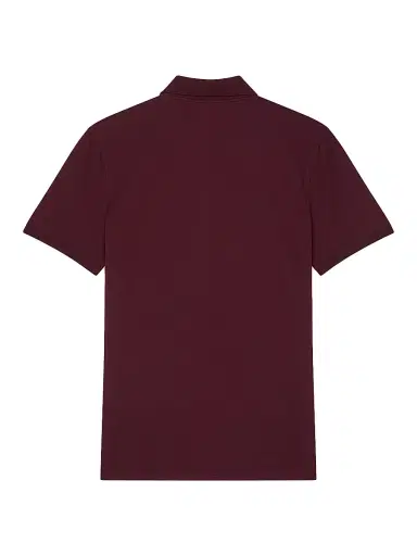 Givenchy Men's Polo Shirt in Cotton with Patch - Burgundy | Thumbnail 2 Givenchy Men's Polo Shirt in Cotton with Patch - Burgundy | Thumbnail 2