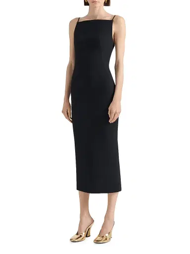 Givenchy Women's Straps Dress with Draped Back | Thumbnail 2 Givenchy Women's Straps Dress with Draped Back | Thumbnail 2
