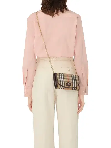 Burberry Women's Highlands Check Wallet - Sand | Thumbnail 3