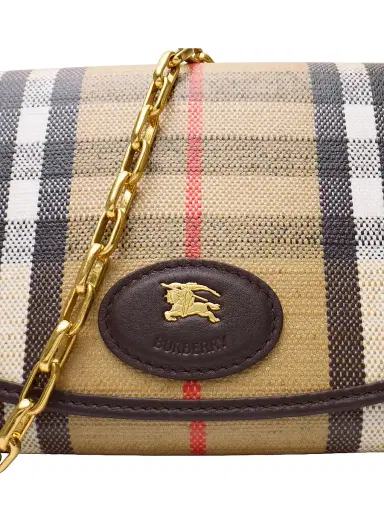 Burberry Women's Highlands Check Wallet - Sand | Thumbnail 5
