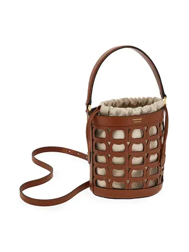 Ferragamo Women's Gancini Leather Bucket Bag | Thumbnail 6 Ferragamo Women's Gancini Leather Bucket Bag | Thumbnail 6
