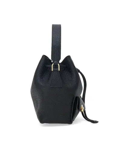 Ferragamo Women's Leather Bucket Bag - Nero | Thumbnail 5