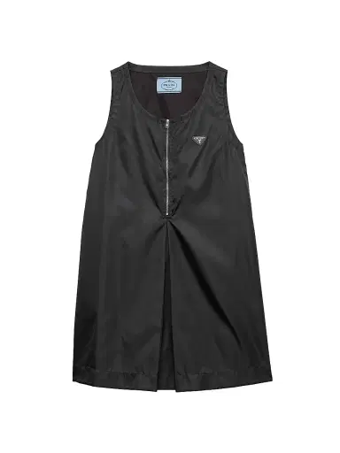 Prada Women's Re-Nylon Mini-Dress - Black - Size 0 | Thumbnail 1
