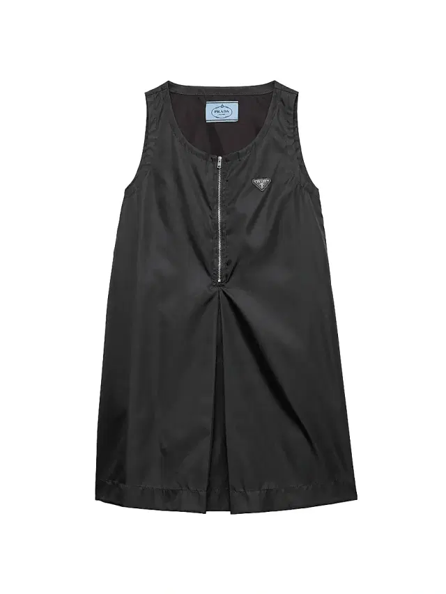 Prada Women's Re-Nylon Mini-Dress - Black