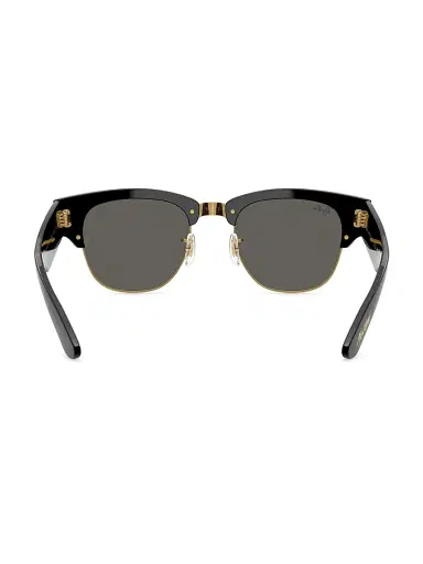 Ray-Ban Men's A$AP Rocky Blacked Out 0RB0316s 53MM Mega Clubmaster Square Sunglasses - Black | Thumbnail 4 Ray-Ban Men's A$AP Rocky Blacked Out 0RB0316s 53MM Mega Clubmaster Square Sunglasses - Black | Thumbnail 4