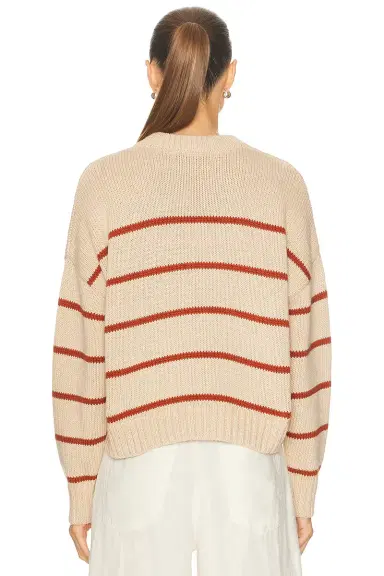 Jenni Kayne Chloe Crewneck Sweater | Thumbnail 3 Jenni Kayne Chloe Crewneck Sweater | Thumbnail 3