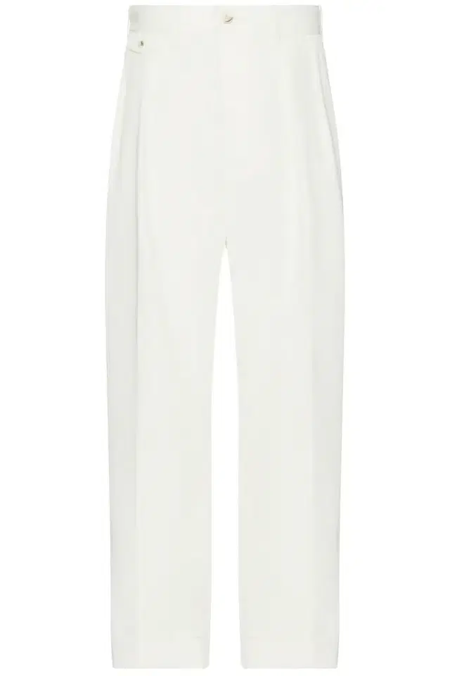 2 Pleats Trousers Pe Twill