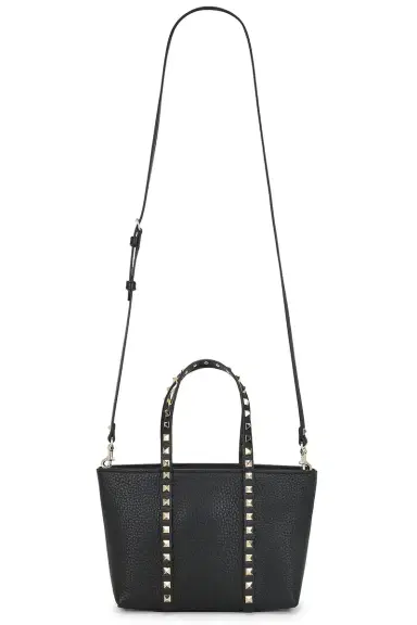 Valentino Garavani Rockstud Mini Tote Bag | Thumbnail 1 Valentino Garavani Rockstud Mini Tote Bag | Thumbnail 1