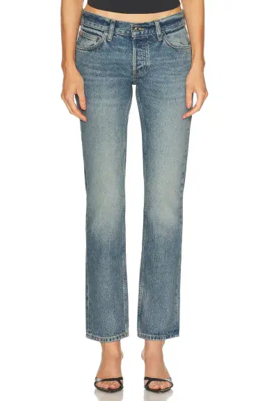 EB Denim Low Rise Straight | Thumbnail 3 EB Denim Low Rise Straight | Thumbnail 3