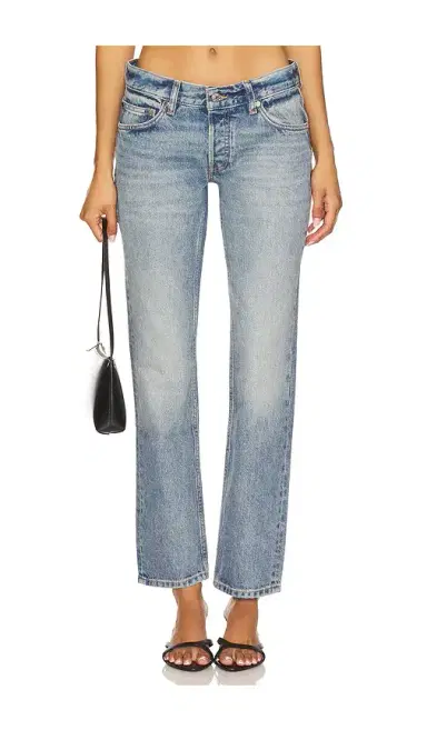 EB Denim Low Rise Straight | Thumbnail 1 EB Denim Low Rise Straight | Thumbnail 1
