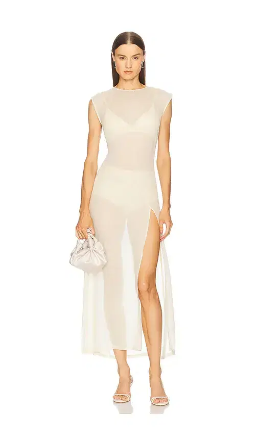 SWF Cap Sleeve Midi Dress