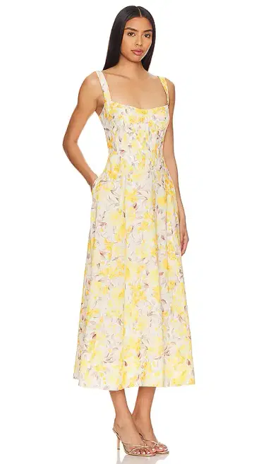 Bardot Lilah Corset Midi Dress | Thumbnail 2 Bardot Lilah Corset Midi Dress | Thumbnail 2