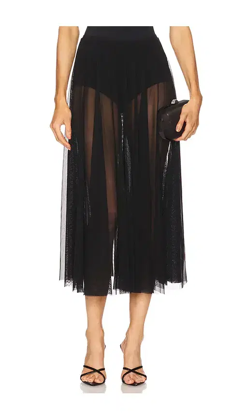 Flared Skirt With Panty